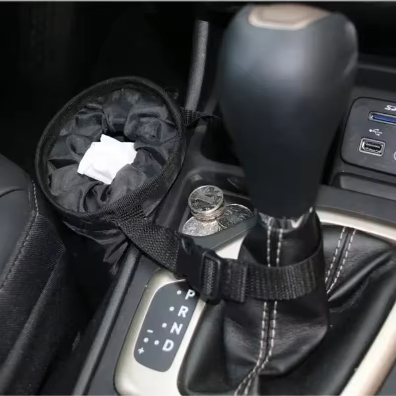 Seat Cleaner Fabric - حامل قمامة خلف مقعد السيارة، كيس