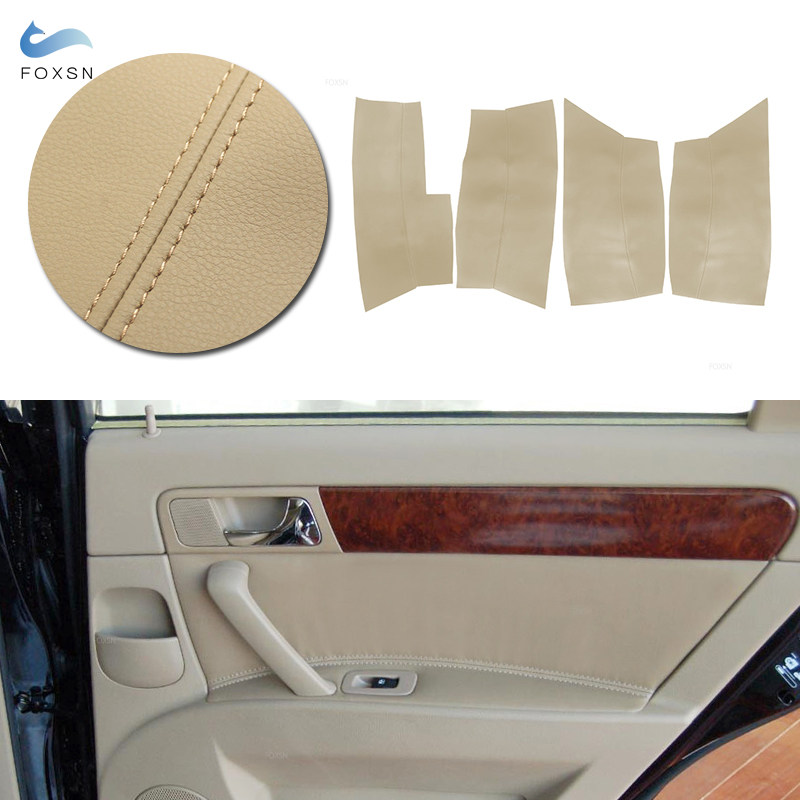 4 قطع غطاء لوحة مسند ذراع البا - مراجعة Leather Cleaner Interior وسعره