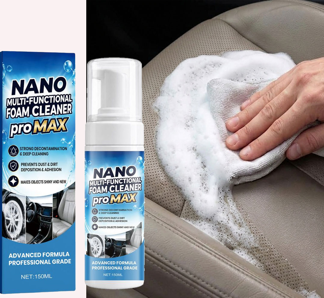 منظف رغوي لإزالة البقع العنيدة - مراجعة Seat Cleaner Fabric وسعره