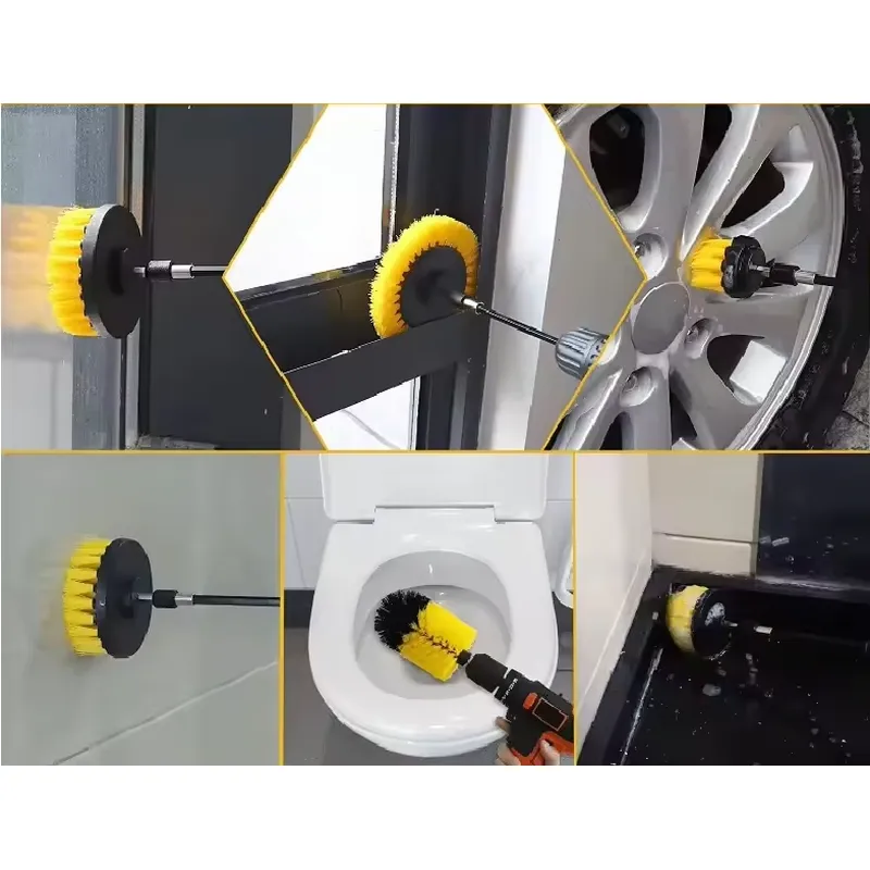 طقم غسيل السيارات المكون من 9  - مراجعة Dirt Brush Interior وسعره